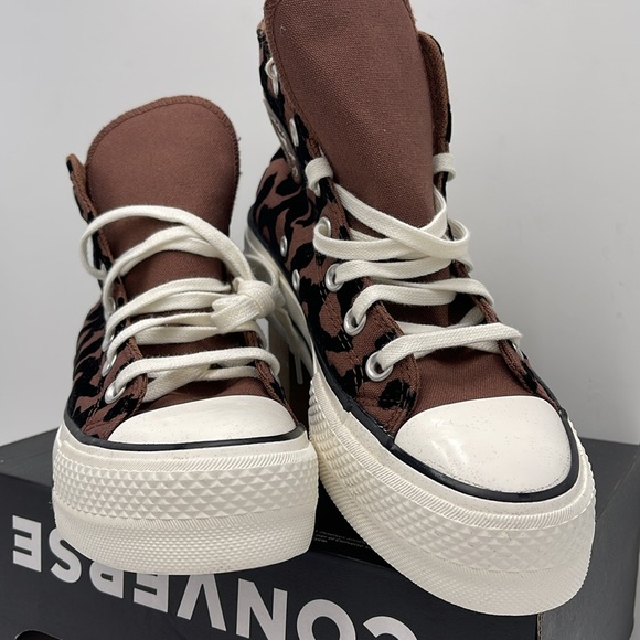 Converse WMNS CTAS LIFT HI BEAR NAP/BLACK/EGRET A12351C Platforms Sneakers - Picture 5 of 16